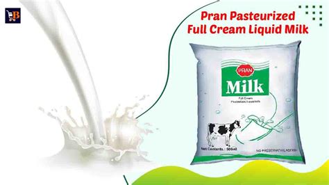 Pran Full Cream Milk 500ml Bangladesh Biponee