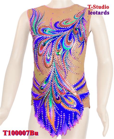 RG Leotard T Studio S 30 110 116 Col Blue Art T100007Bu 30