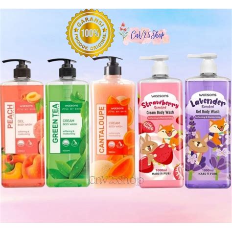 Jual Body Wash Sabun Mandi 1L 100 Original Watson Shopee Indonesia