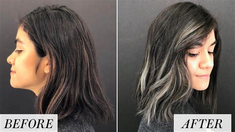 I Added Smoky Gray Highlights to My Brown Hair: Before and After | Allure