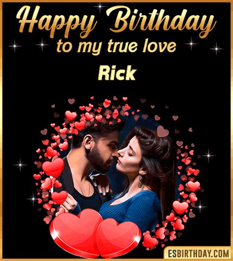 Happy Birthday Rick  🎂 Images Animated Wishes【28 S】