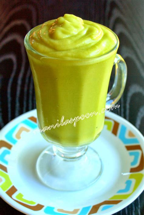 Avocado Shake Or Smoothie Manila Spoon