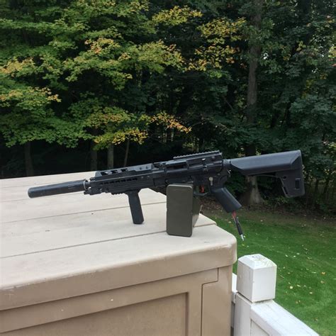 Sold Hpa Krytac Lmg Shrike Hopup Airsoft