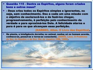 Evangeliza Progressão dos Espíritos PPT