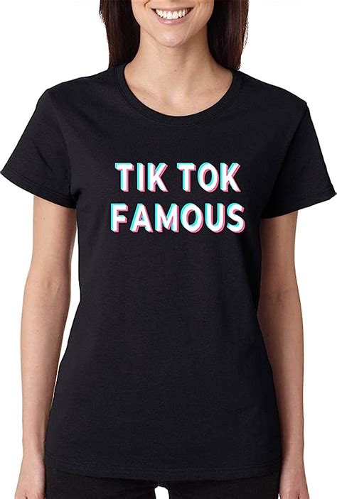 Allntrends Womens T Shirt Tik Tok Famous Cute Graphic Tee Clothing Shoes And Jewelry