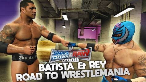 GOING FOR TAG TEAM GOLD WWE SmackDown Vs RAW 2009 Batista Rey