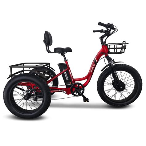 Buy Emojo Electric Tricycle Tire Caddy Pro Trike 500W 48V Hybrid