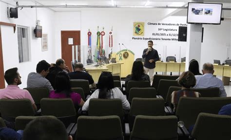 Guas De Penha Apresenta Plano Ver O Na C Mara De Vereadores Penha