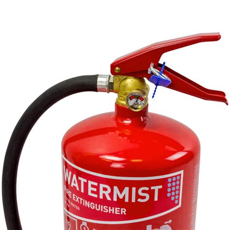 3 Litre Water Mist Fire Extinguisher Easy Fire Safety