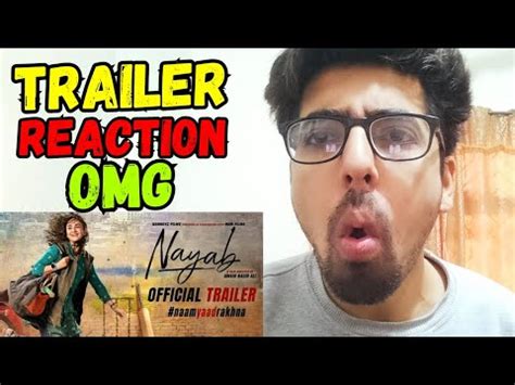 Yumna Zaidi Film Nayab Trailer Reaction Nayad Trailer Review Nayab