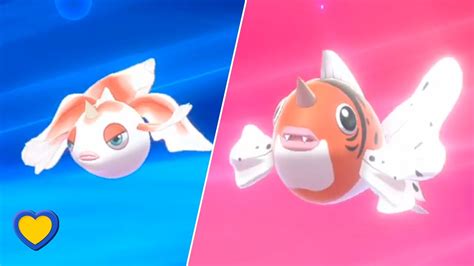 HOW TO Evolve Goldeen into Seaking in Pokémon Sword and Shield - YouTube