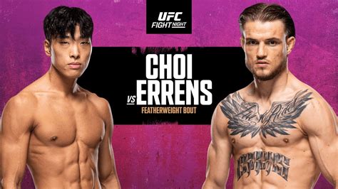 UFC Singapore SeungWoo Choi Vs Jarno Errens Full Fight YouTube