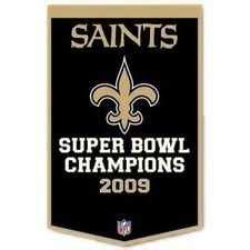 New Orleans Saints Super Bowl Champs Dynasty Banner – GPS Sports Gallery