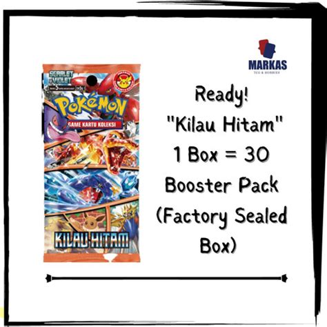 Jual BOOSTER BOX KILAU HITAM SV3S POKEMON TCG INDONESIA Kota