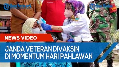 Janda Veteran Kelahiran Divaksin Bin Daerah Sumut Di Momentum Hari