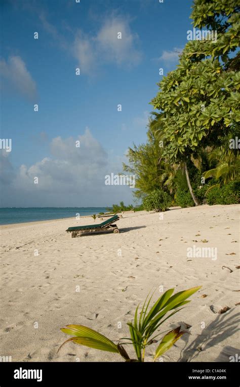 Pacific Resort Aitutaki Cook Islands Stock Photo Alamy