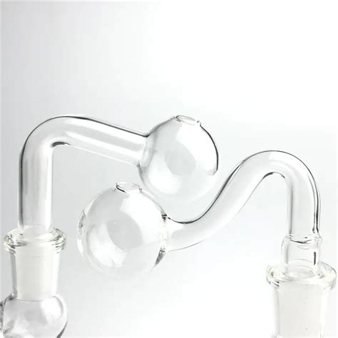 Wholesale Clear Pyrex Glass Oil Burner Pipe With Thick Bucket Available