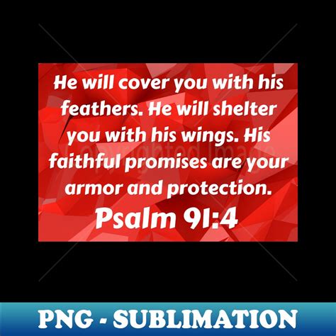 Bible Verse Psalm 914 Sublimation Ready Png File Bring Y Inspire