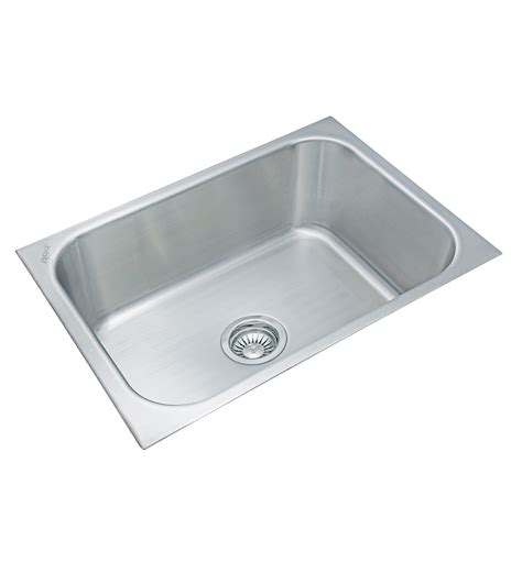 Buy Futura Dura Stainless Steel Single Bowl Kitchen Sink X Online