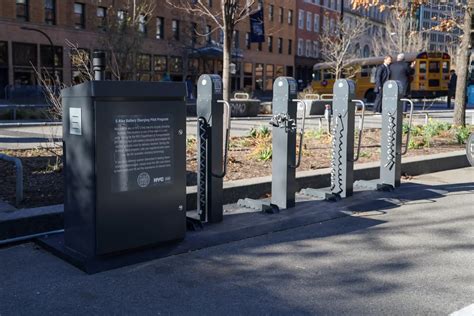 First public e-bike charging station opens in the East Village