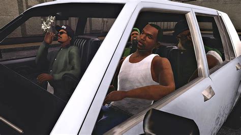 Gta San Andreas Definitive Edition Drive Thru Mission Gameplay Scene