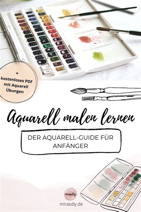 Aquarell Malen Lernen Der Aquarell Guide F R Anf Nger Waterworld