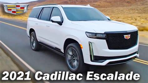 2021 Cadillac Escalade Interior Driving Luxury Car Youtube