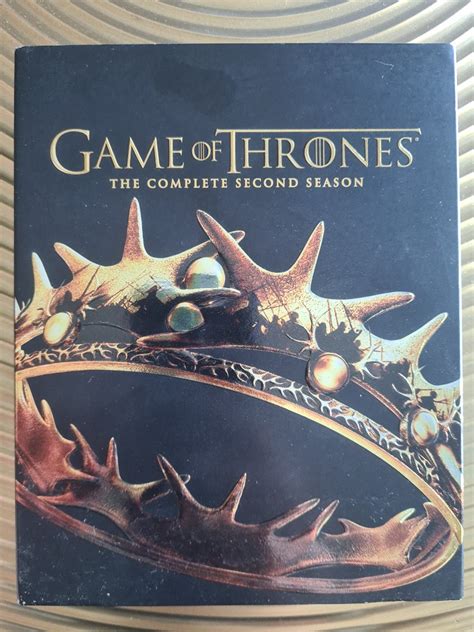 Game Of Thrones Complete Second Season Blu Ray 5 Discs Set Hobbies