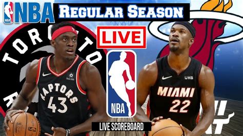 LIVE TORONTO RAPTORS Vs MIAMI HEAT SCOREBOARD PLAY BY PLAY BHORDZ