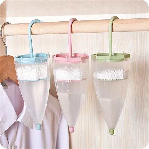 Umbrella Shape Hanging Dehumidification Box Wardrobe Damp Absorbent Bag