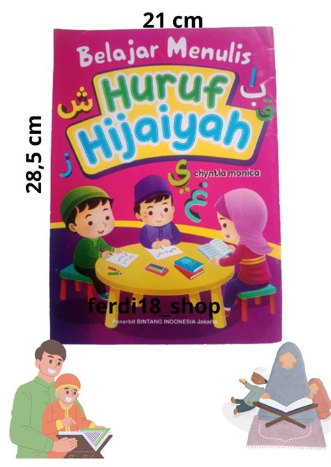 Buku Belajar Menulis Huruf Hijaiyah Lengkap Dari Alif Sampai Ya Untuk