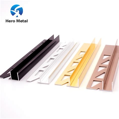 Free Sample Customized Aluminum Foshan Internal Tile Trim In Kitchen