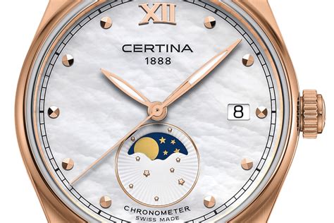 Certina DS 8 Lady Moon Phase Cena CH24 PL