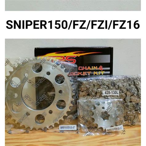 Sniper Fzi Fz Chain And Sprocket Set Shopee Philippines