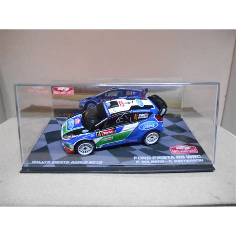 FORD FIESTA RS WRC RALLY MONTE CARLO 2012 SOLBERG 1 43 ALTAYA IXO BCN