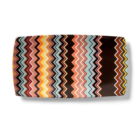 Missoni Zig Zag Print Stoneware Serving Tray Best Home Products From