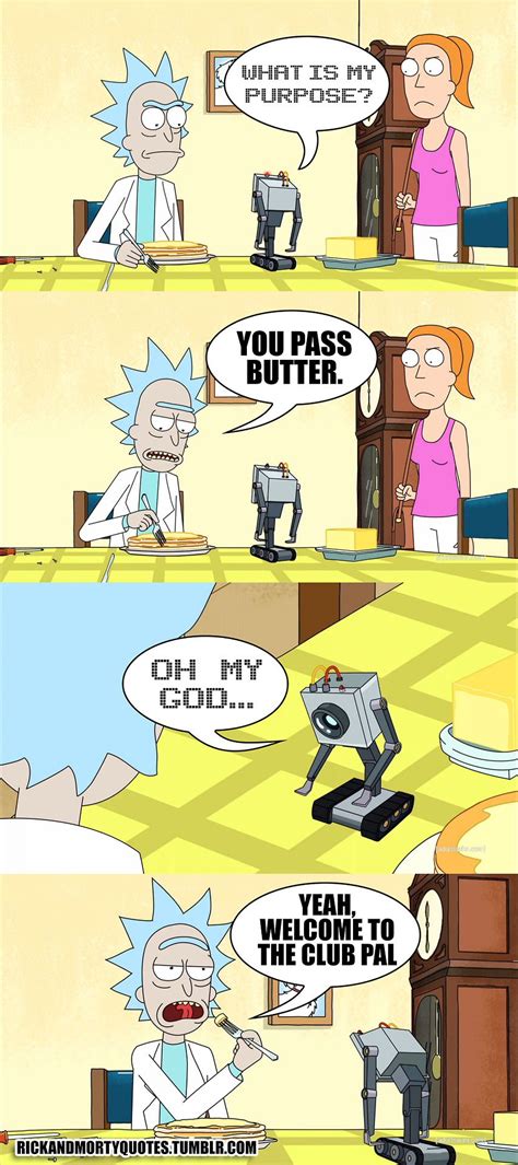 Rick And Morty What Is My Purpose Meme Sirios Ferries