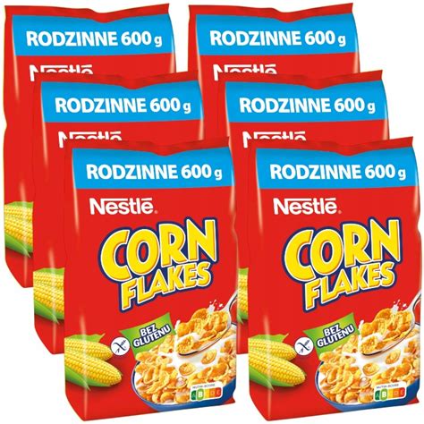 Nestle Corn Flakes Płatki kukurydziane 6x 600g 12868852851 Allegro pl