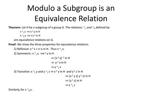 Ppt Math 3121 Abstract Algebra I Powerpoint Presentation Free Download Id584718