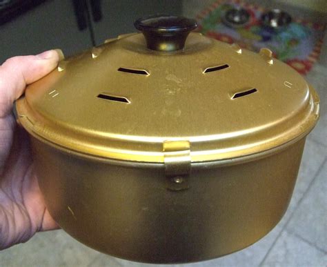 Vintage Rival Crock Pot Bread N Cake Bake Baking Pan For Slow