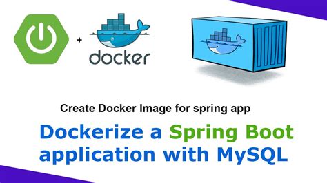 Dockerize Spring Boot Application Create Docker Image For Spring Boot