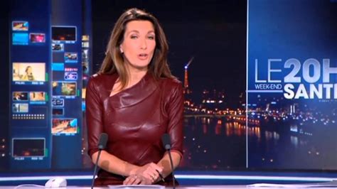 Anne Claire Coudray Ce Que L On Sait Sur Sa Robe Moulante Port E Sur Tf