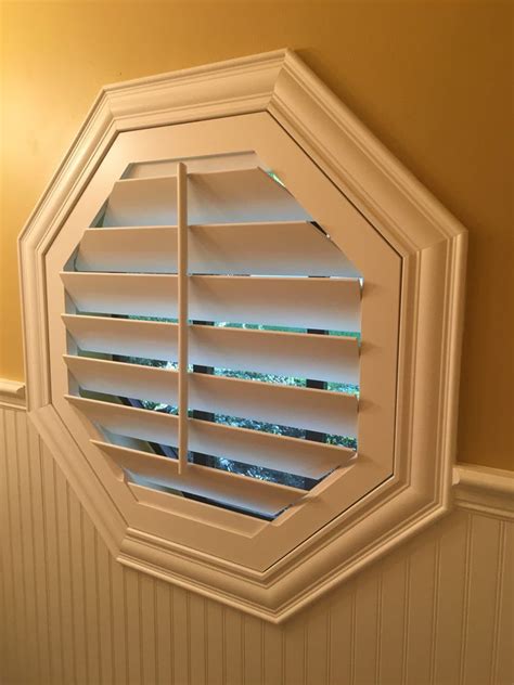 Octagon Window Shutters The Best Window Treatment For Your Octagon