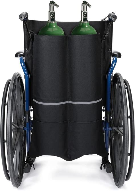 Issyzone Durable Wheelchair Carry Pouch For Oxygen Cylindersoxygen