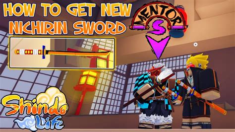 CODE HOW TO GET NEW NICHIRIN SWORD In Shindo Life Shindo Life