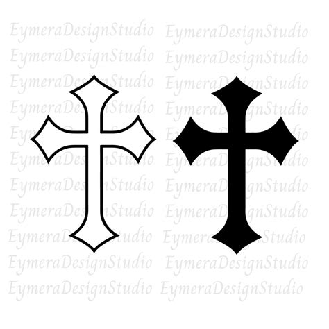 Christian Cross SVG Files, Christian Cross Cut Files, Christian Cross ...