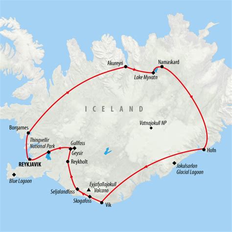 Iceland Geothermal Map | tunersread.com