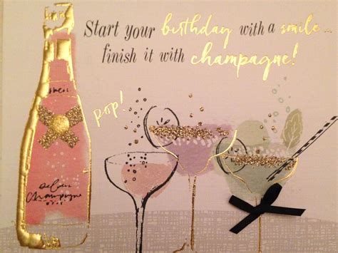 Happy Champagne Birthday Quotes Musma