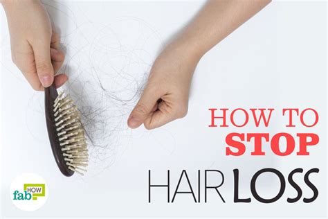 How To Stop Hair Loss Methods With Real Pics Fab How