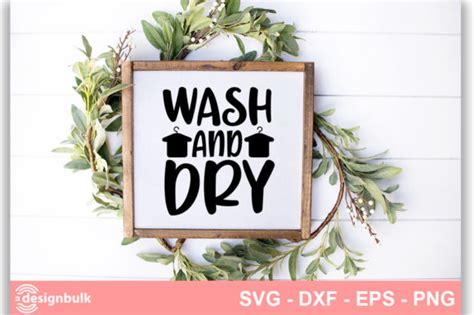 Wash And Dry Svg Graphic By Craftdesignbulk Creative Fabrica